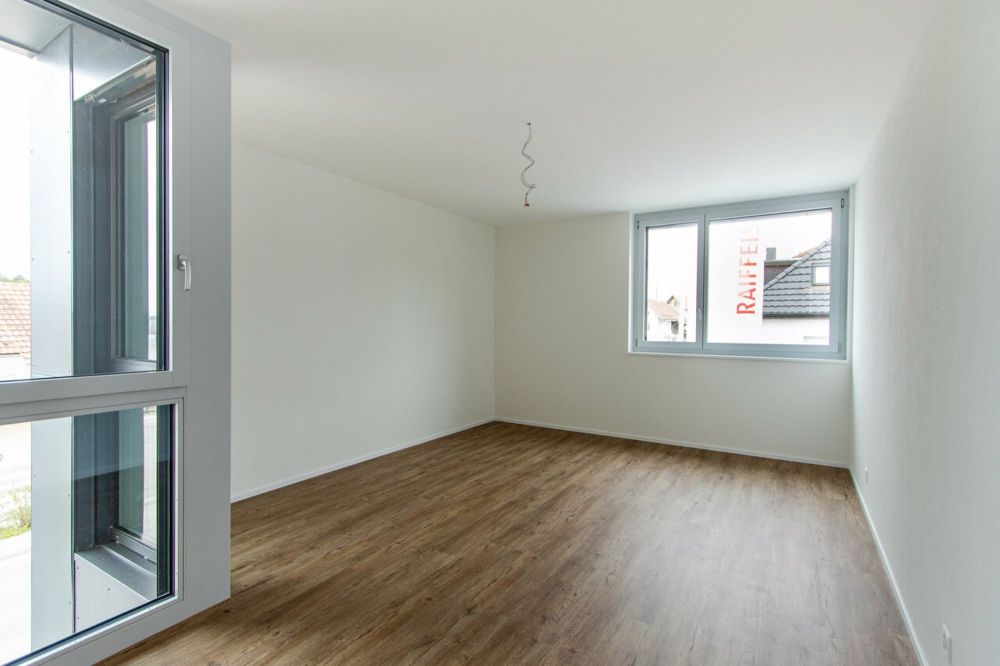 Wohnen an Toplage - Erstvermietung in Courtepin - Wohnung Nr. 2 - 3.5-Zimmer: Zimmer 1 / Appartement no 2 - 3.5-pièces: chambre 1