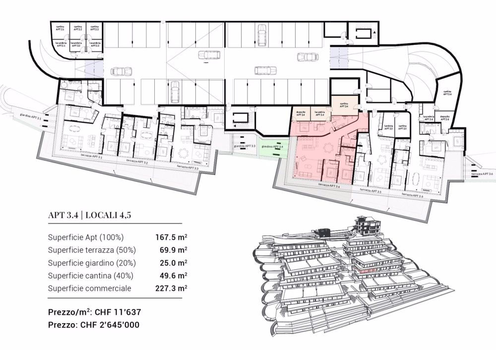 Nuovo Progetto residenziale Mirador in Via Tesserete - Bild 12
