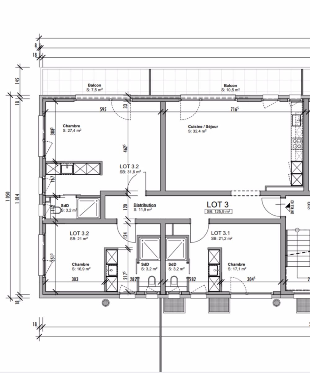 Magnifiques chambres individuelles avec salle de douche et dressing privatifs - Bild 4