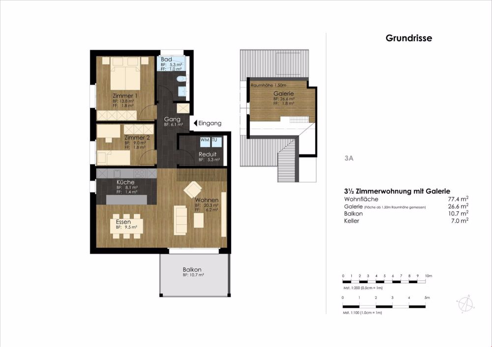 NEUBAU | moderne und zeitgemässe Eigentumswohnungen ab Fr. 440''000.00 - Bild 6