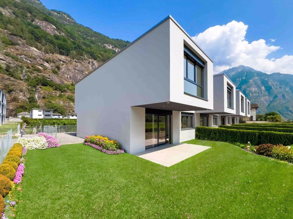 Nuova villetta contigua 5 locali con giardino e balcone panoramico. - Bild 3