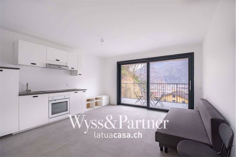 Bellinzona, 1,5 Zimmer Teilweise möbliert in Panorama-Lage - Bild 6