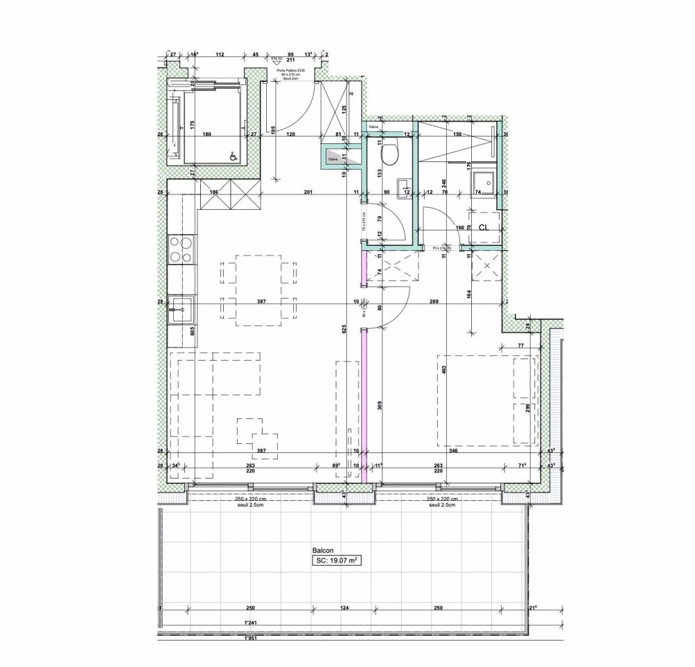 Schönes 2.5-Zimmer-Apartment in neuem Gebäude in Martigny - Bild 3