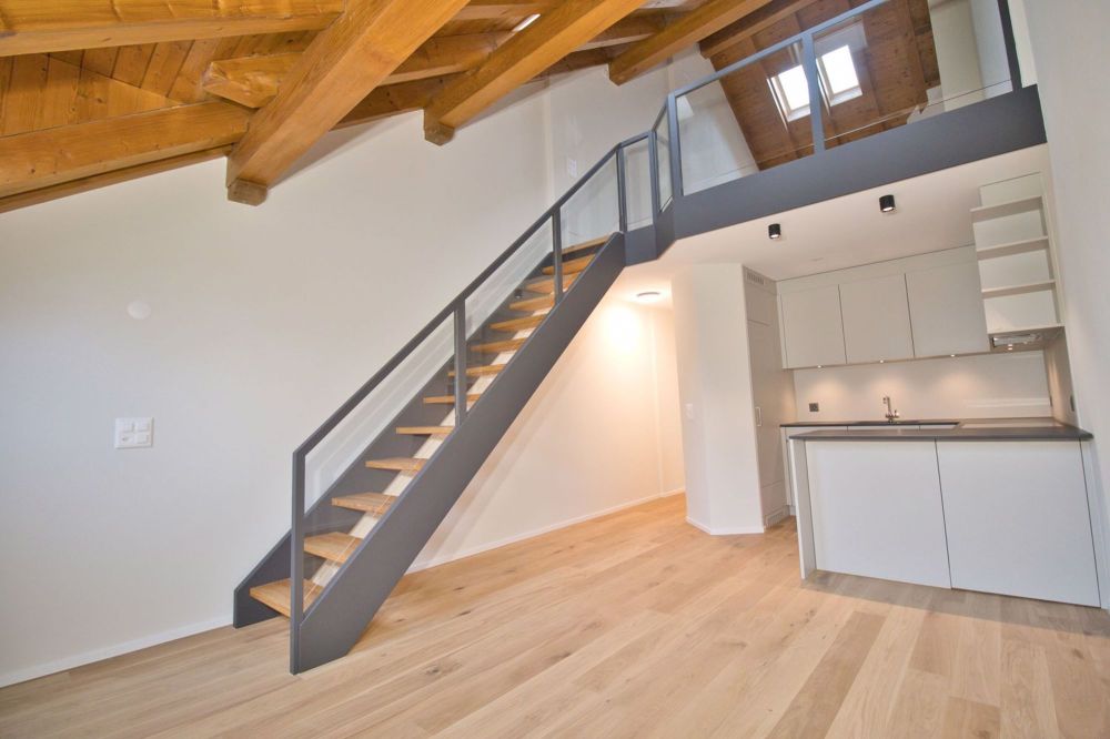 Aussergewöhnliche Maisonette-Dachwohnung - Bild 13