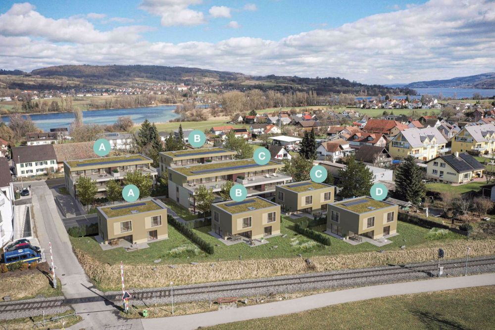 Neubau und Erstbezug: MFHB 6 moderne Wohnungen 3.5- und 4.5-Zimmer - Bild 2