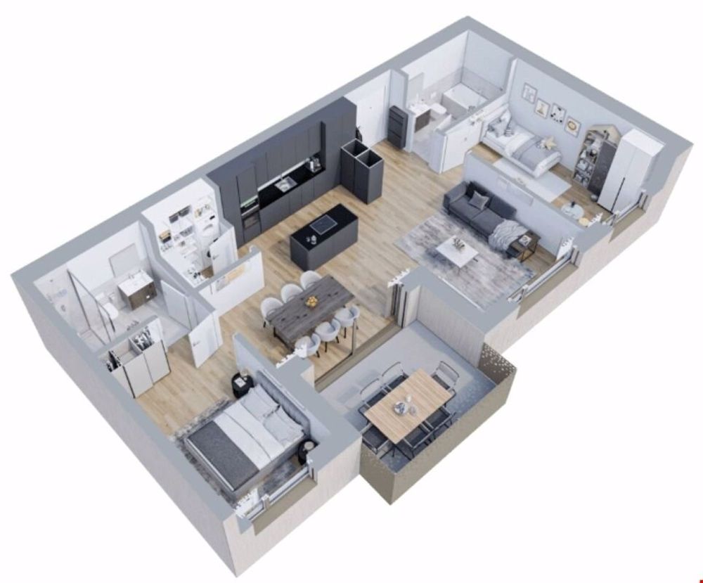 3 ½ Zimmer-Haus in Murist mieten - Bild 11