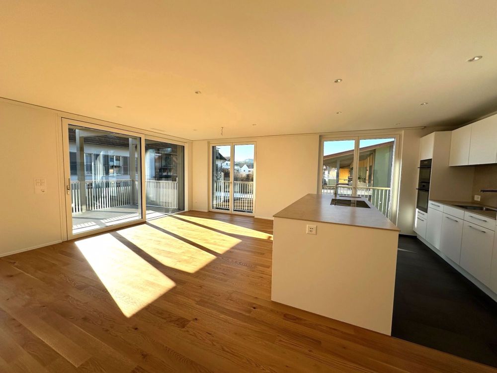 Helle und moderne 4.5-Zimmer-Neubauwohnung im idyllischen Andelfingen - Bild 1