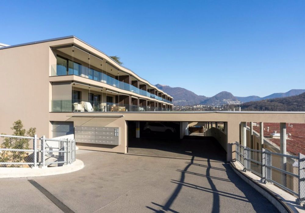 Appartement zur Miete in der Residenza Querciabella in Bioggio mit Seeblick - Bild 2
