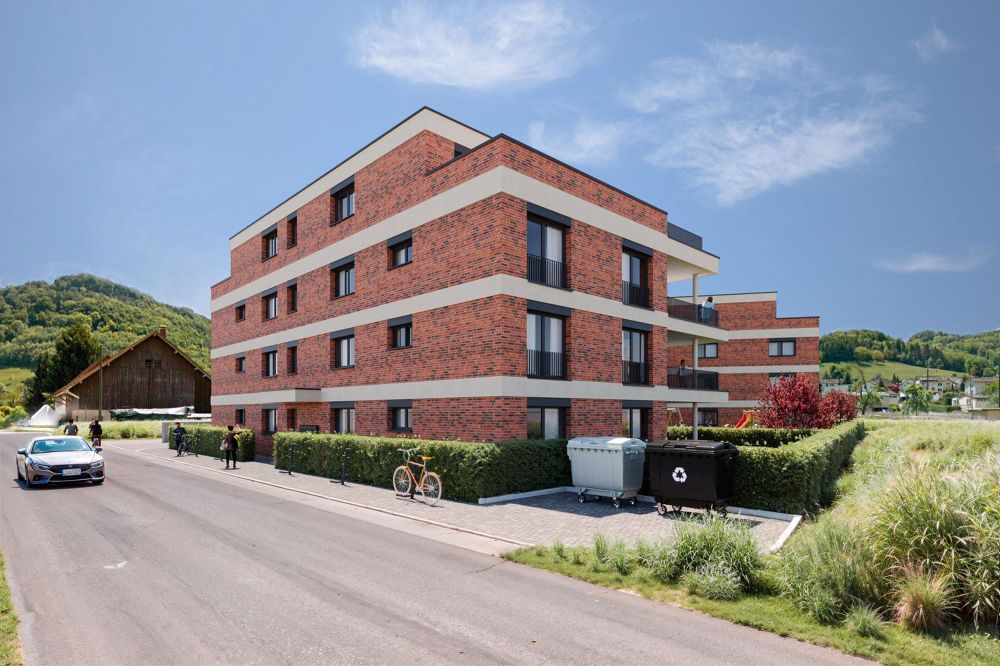 Moderne 3.5-Zimmer-Neubau-Wohnung mit Sitzplatz in Rekingen AG - Bild 3
