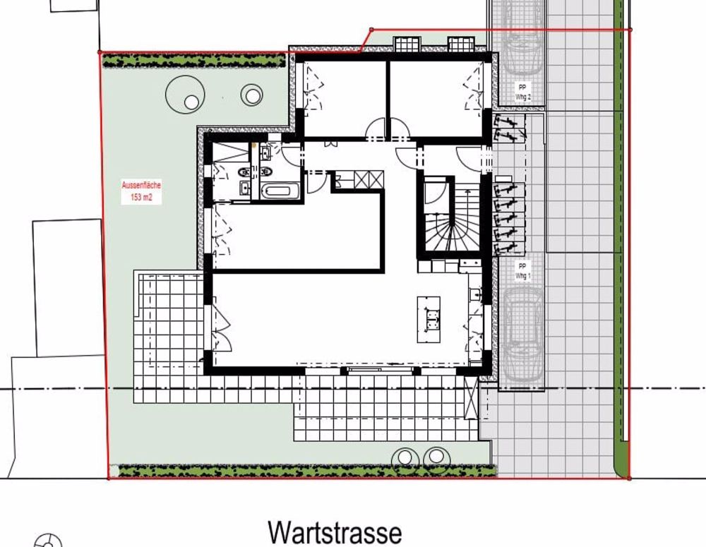 Grosszügige Wohnung im Grünen - Bild 3