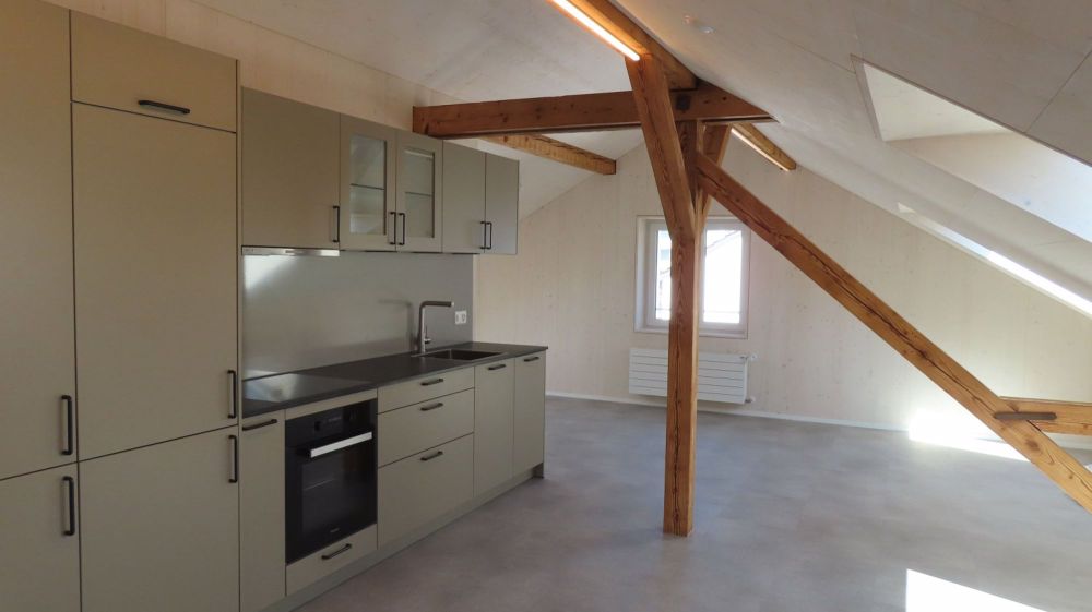 Erstbezug nach Neubau: Einmalige Loft-Dachwohnung 72 m2 (1 Hauptraum) - Bild 2