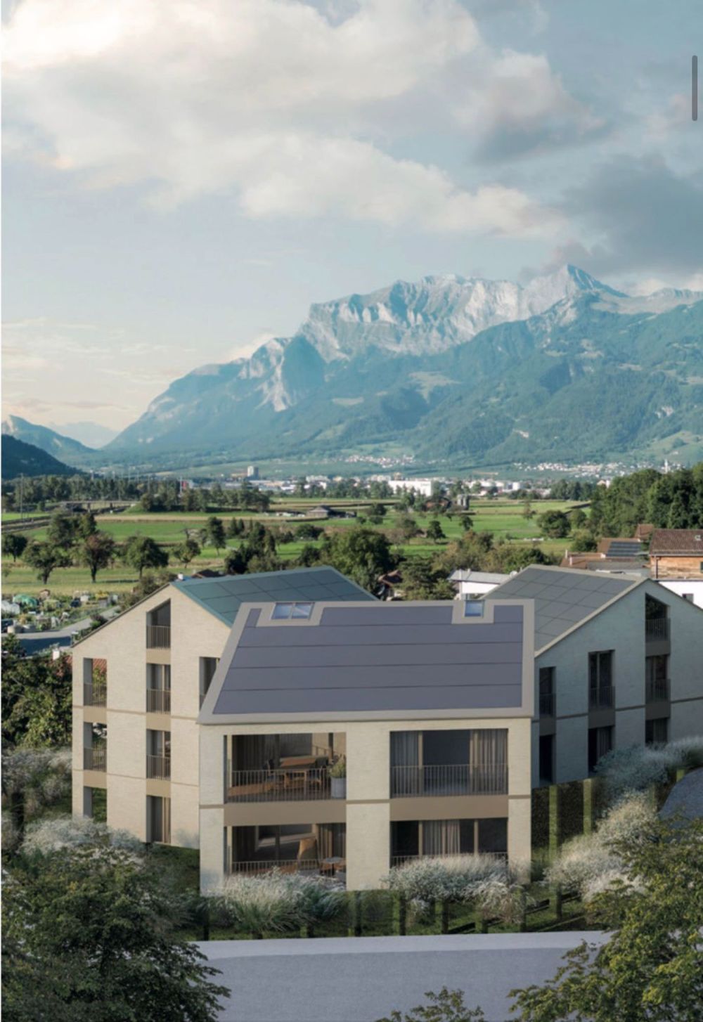 Moderno appartamento di 3.5 locali a Zizers con vista panoramica - Bild 1