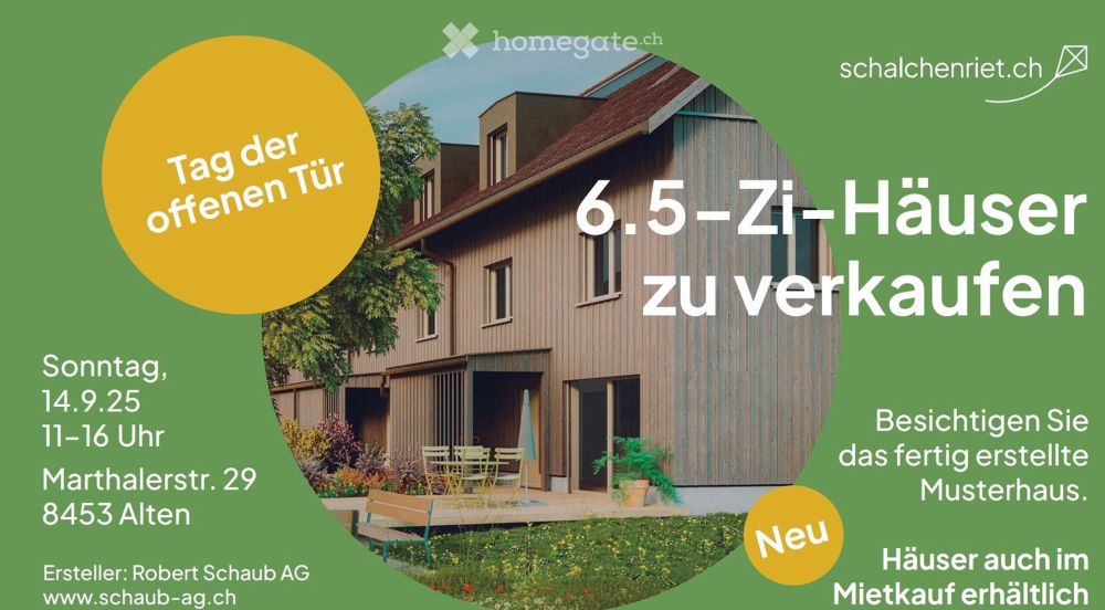 Modernes 6.5-Zimmer-Einfamilienhaus im Mietkauf in ruhiger Lage in Alten - Bild 2