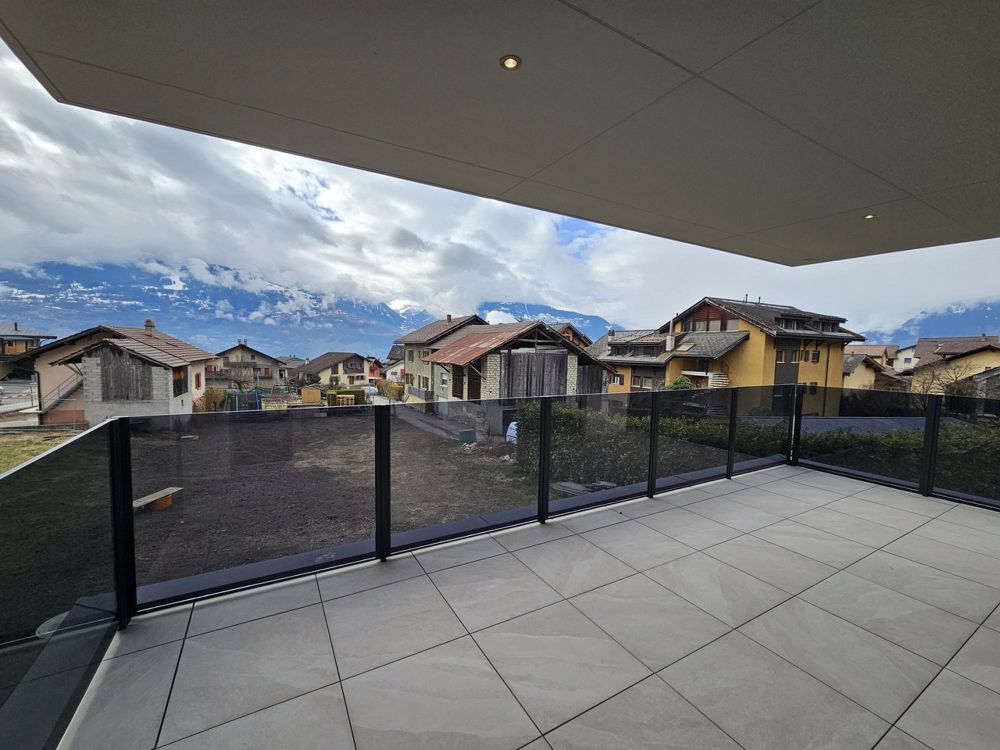 MAGNIFIQUE 3.5 PIÈCES NEUF À SAVIÈSE - Balcon