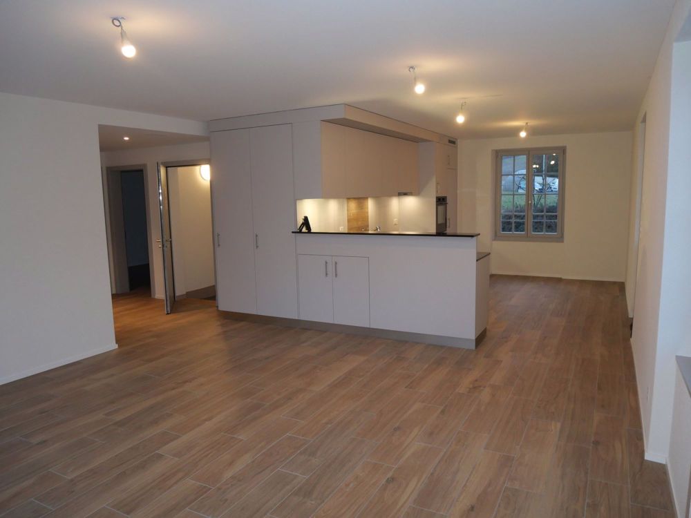 FRIBOURG - BOURGUILLON - MAGNIFIQUE APPARTEMENT 3.5 PIECES - - Séjour ouvert sur cuisine