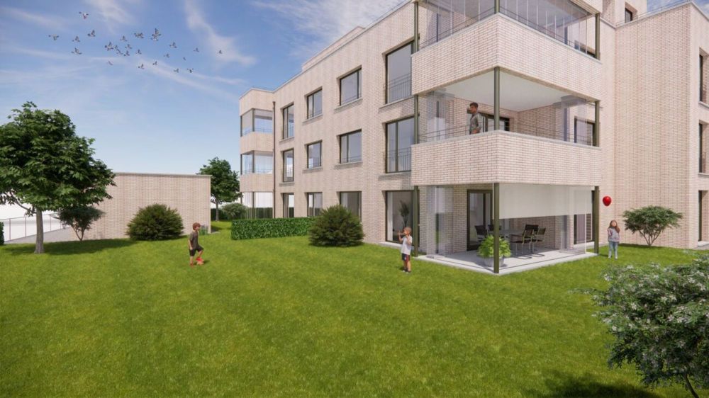 Erstbezug in Reinach - 4.5 Zimmerwohnung im 1. OG - Ansicht Garten
