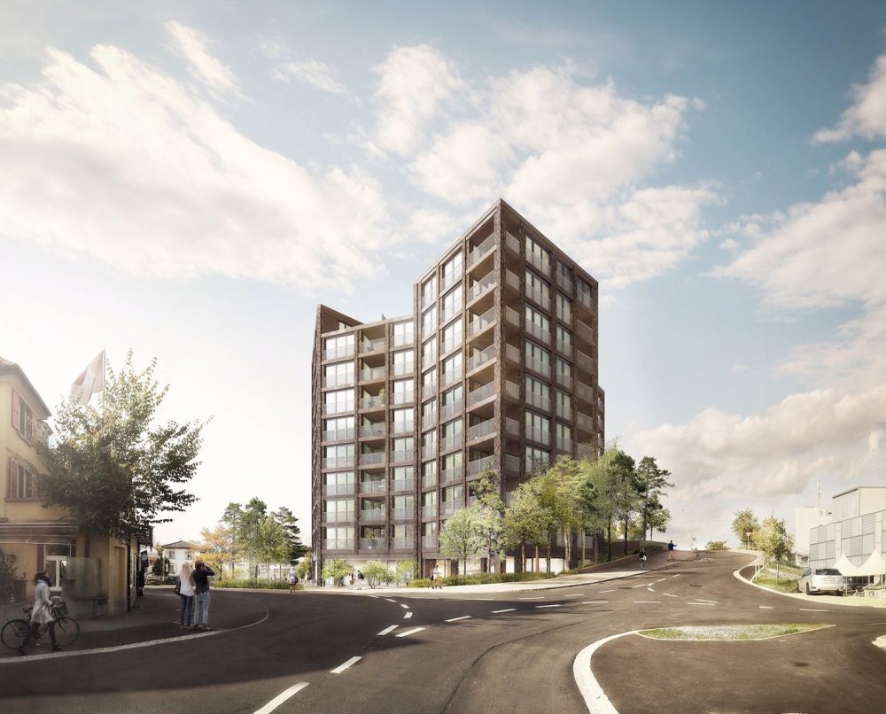 Moderne 2.5-Zimmerwohnung im Tower Münchenstein - Bild 1