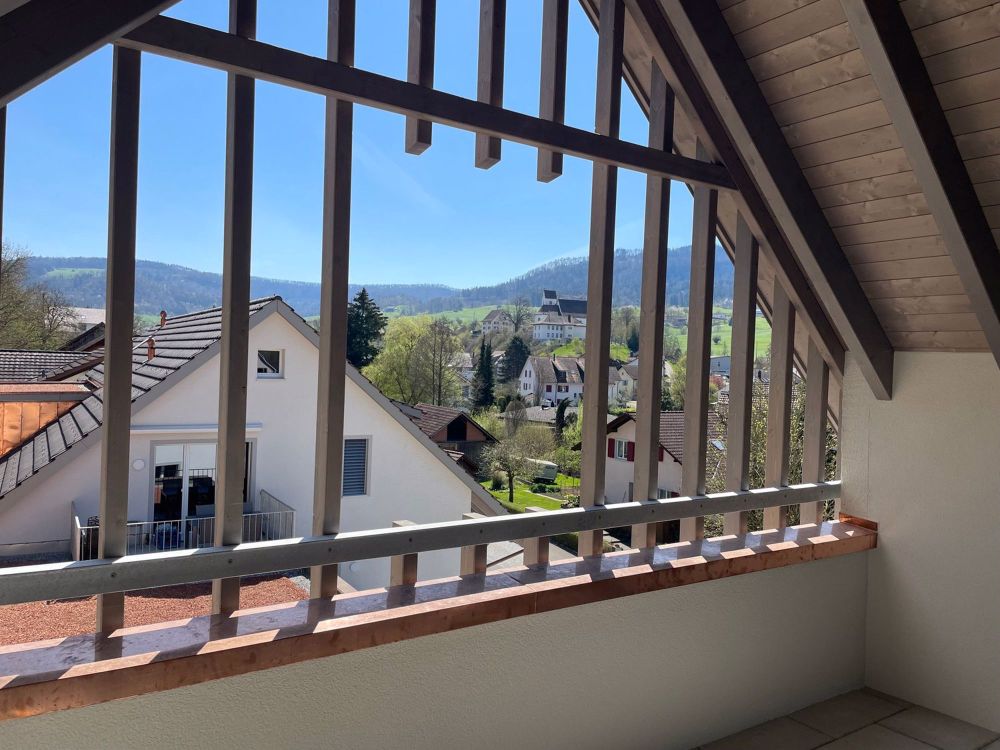 Erstvermietung: 3 1/2-Zimmer-Wohnung mit Loggia im Dachgeschoss - Bild 1