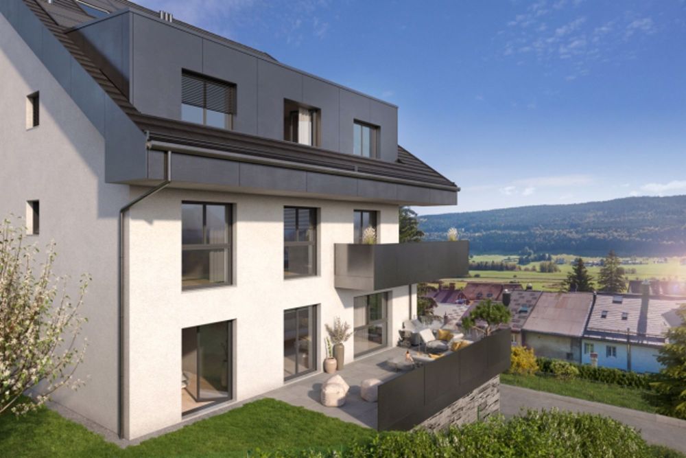 Dans immeuble neuf, appartement 3,5 pces au 2ème étage - Bild 4
