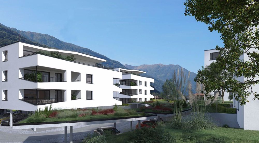 Moderno appartamento di 2.5 locali con balcone a S. Antonino - Bild 2