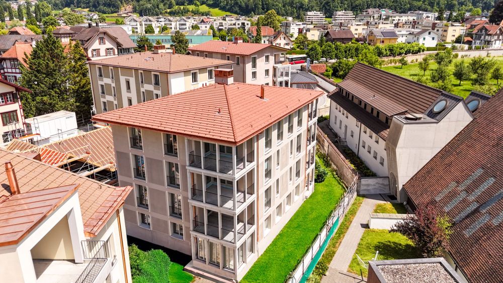 2.5-Zimmer-Neubauwohnung mit Charme und Komfort - Aussenansicht