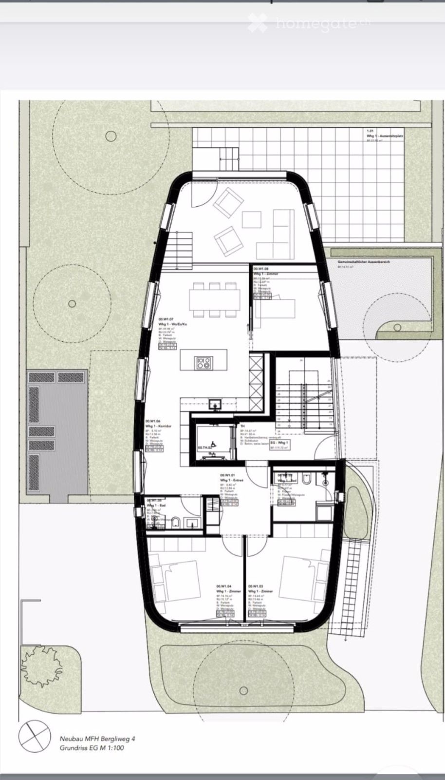 Moderne 4.5-Zimmer-Wohnung mit 161 m2 Garten in Zürich-Altstetten - Bild 3