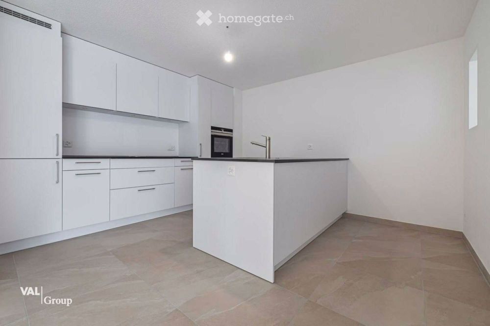 Moderne 3.5-Zimmer-Neubau-Wohnung mit Bergblick in Salgesch - Bild 1