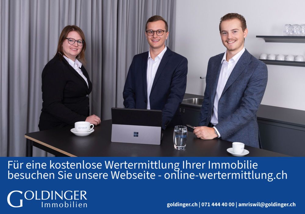 Letzte Attikawohnung - Wohnen im Einklang mit der Natur - Verkaufsteam Amriswil