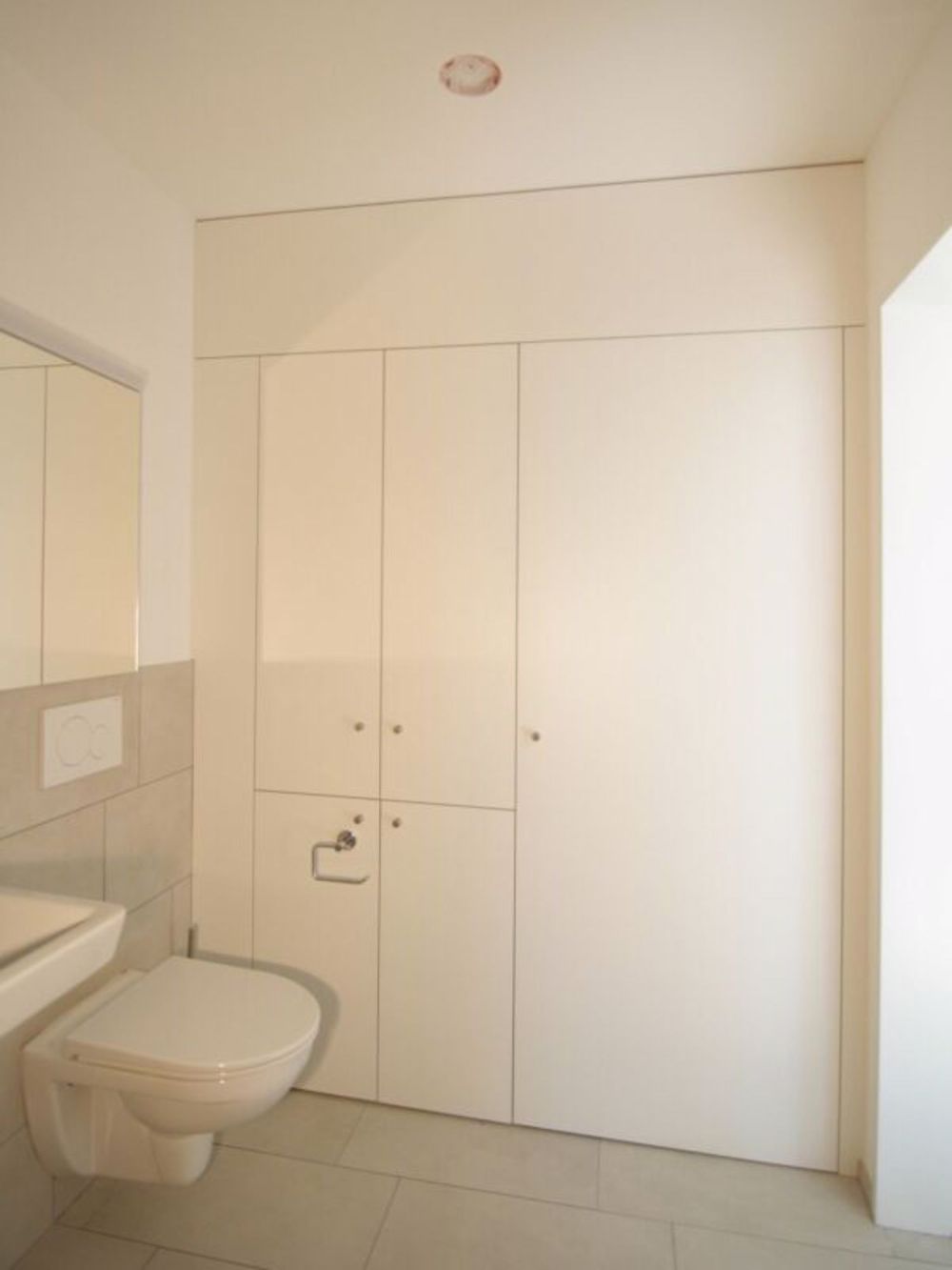 Neubau: 3.5-Zimmerwohnung A13 / altersgerechtes Wohnen in Benken - Nasszelle