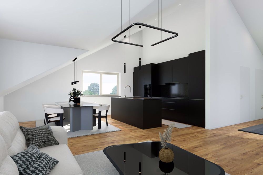 4.5-Zimmer-Dachwohnung im Eigentumsstandard - Erstbezug - Bild 1