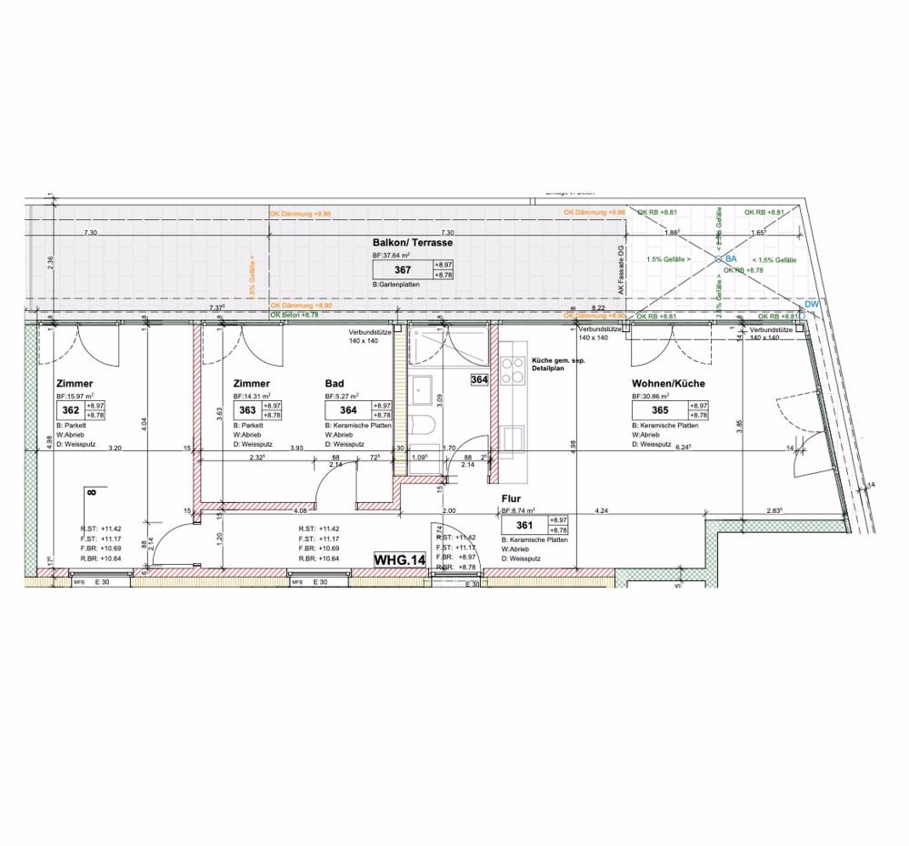 Charmante und helle 3.5 Zimmer-Wohnung - Bild 10