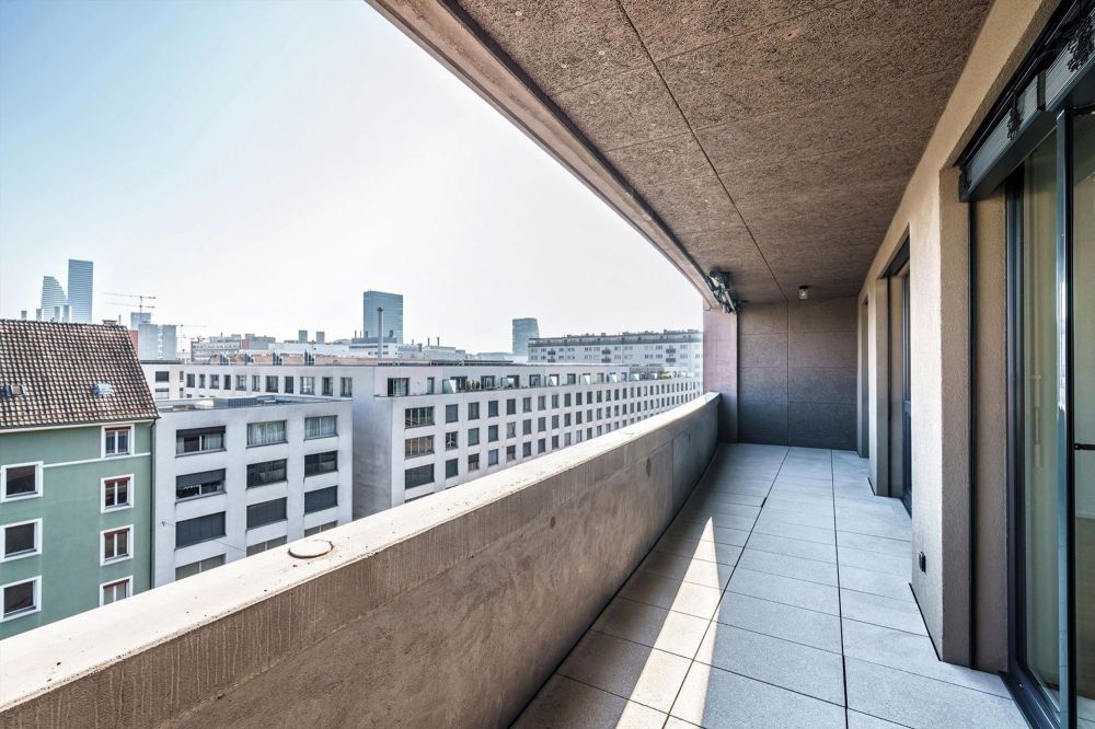 Wohnen im urbanen Zentrum - Balkon/Terrasse/Sitzplatz