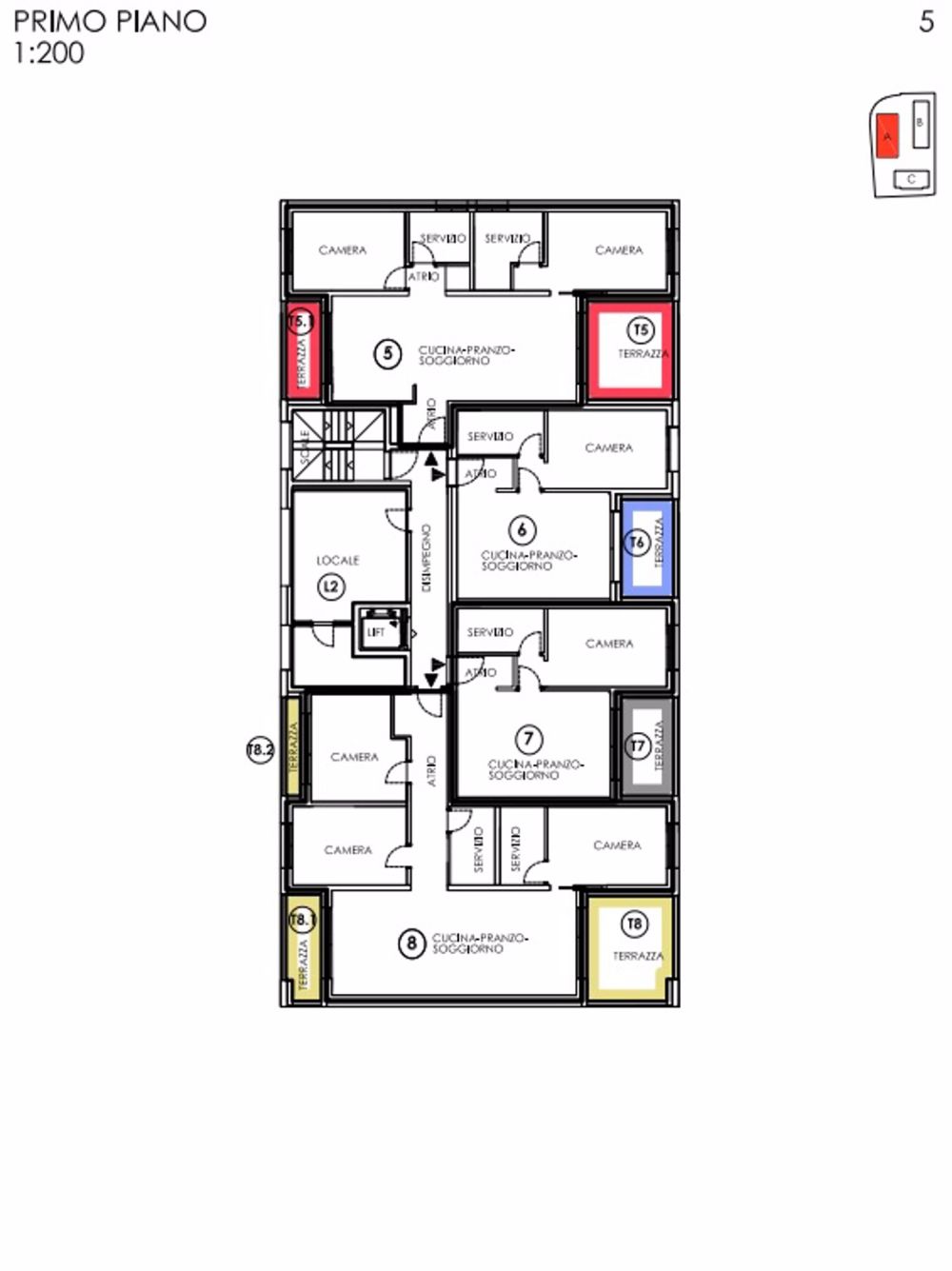 Moderne 2.5-Zimmer-Wohnung mit Panoramablick in Pollegio - Bild 7