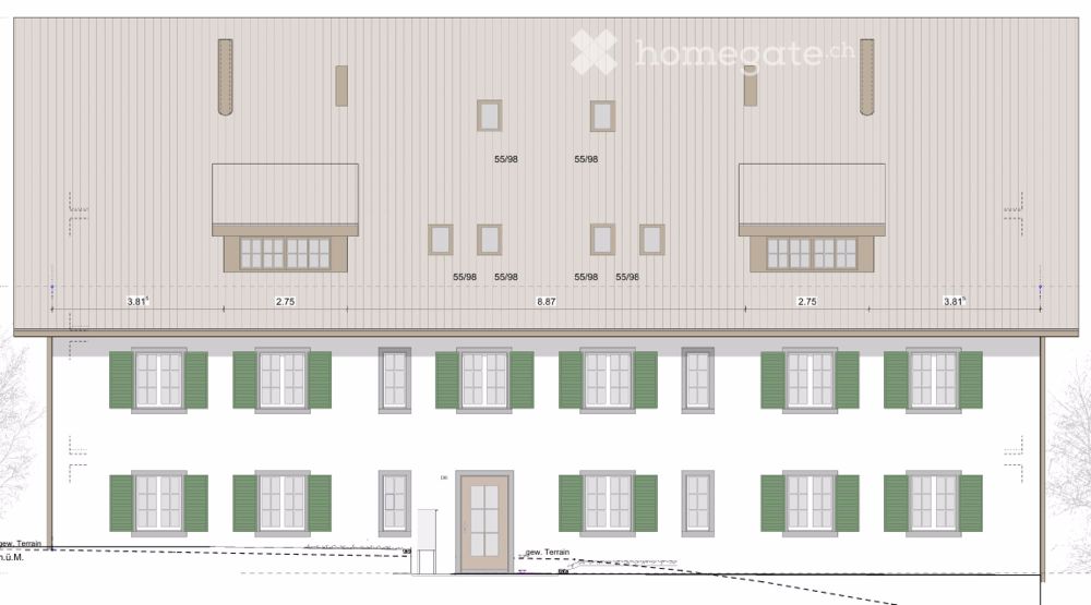 Erstvermietung: Moderne 3.5-Zimmer-Dach-Maisonette-Wgh. in Otelfingen – attraktive Lage im Dorfkern - Bild 7