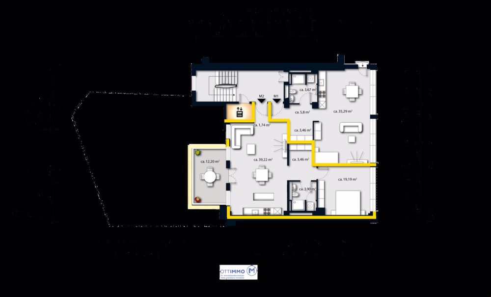 Moderne 2.5 Zimmer WHG im Herzen von Biel - Bild 8