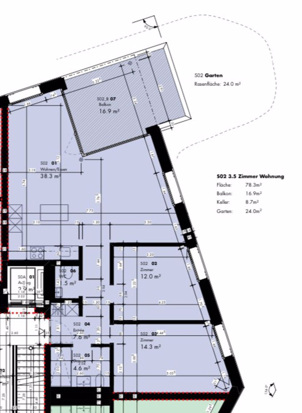 3 ½ Zimmer-Wohnung in Birsfelden mieten - Bild 3
