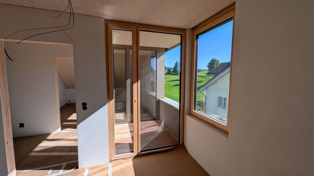 Neubau 5.5-Zimmer-Wohnung - Loggia Abendsonne