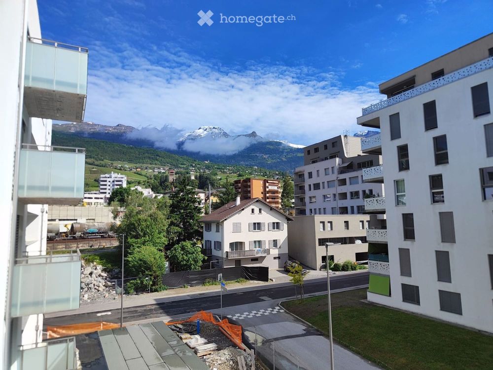 Studio moderne et lumineux au cœur de Sierre - Bild 5