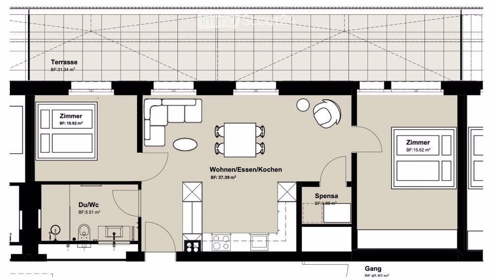 Moderne, neue 3.5-Zimmer-Traumwohnung in Chur - Bild 5