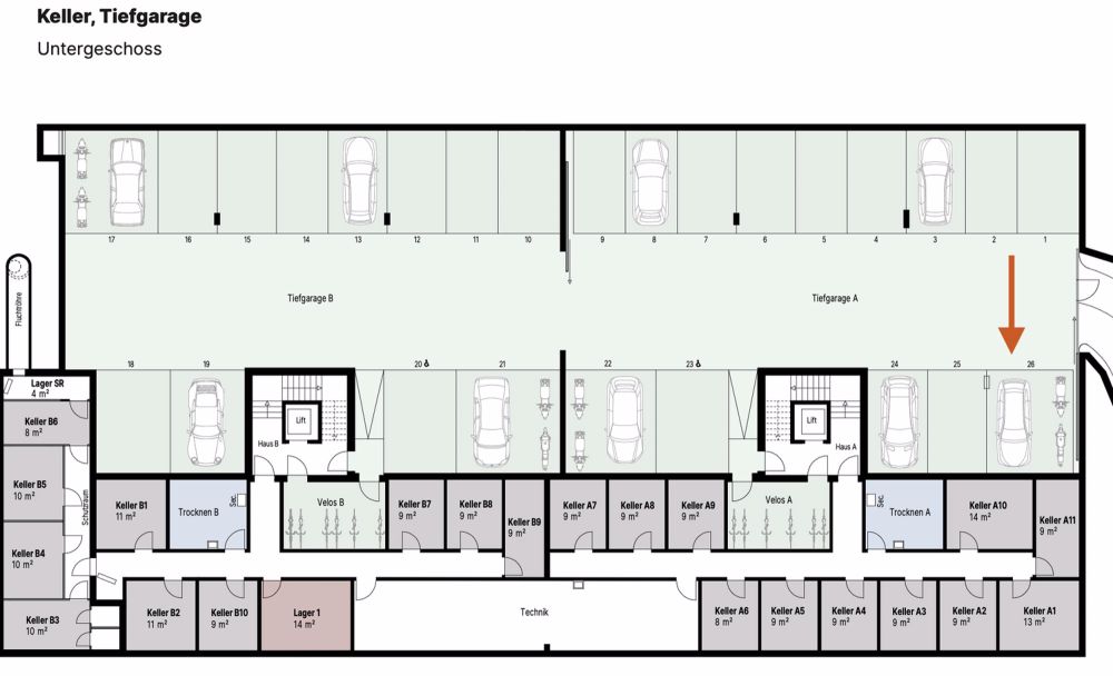 2 ½ Zimmer-Wohnung in Sennhof (Winterthur) mieten - Bild 6