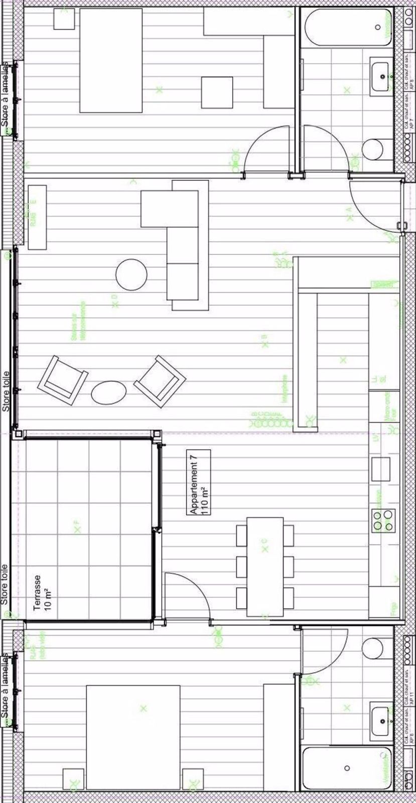 NEUE 3.5-ZIMMER-WOHNUNGEN IN SIERRE - Appartement No 40, 46 & 52 Nord