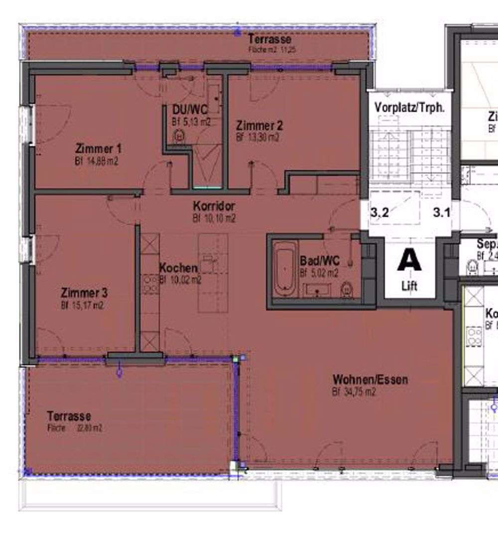4.5 Zimmerwohnung in Männedorf - Bild 12