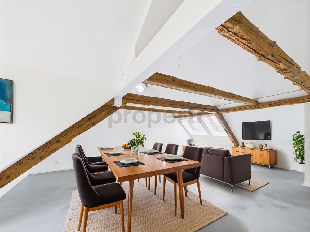 Modernes Loft mit Charme und Aussicht Wohnen über den Dächern von Lichtensteig - Bild 1