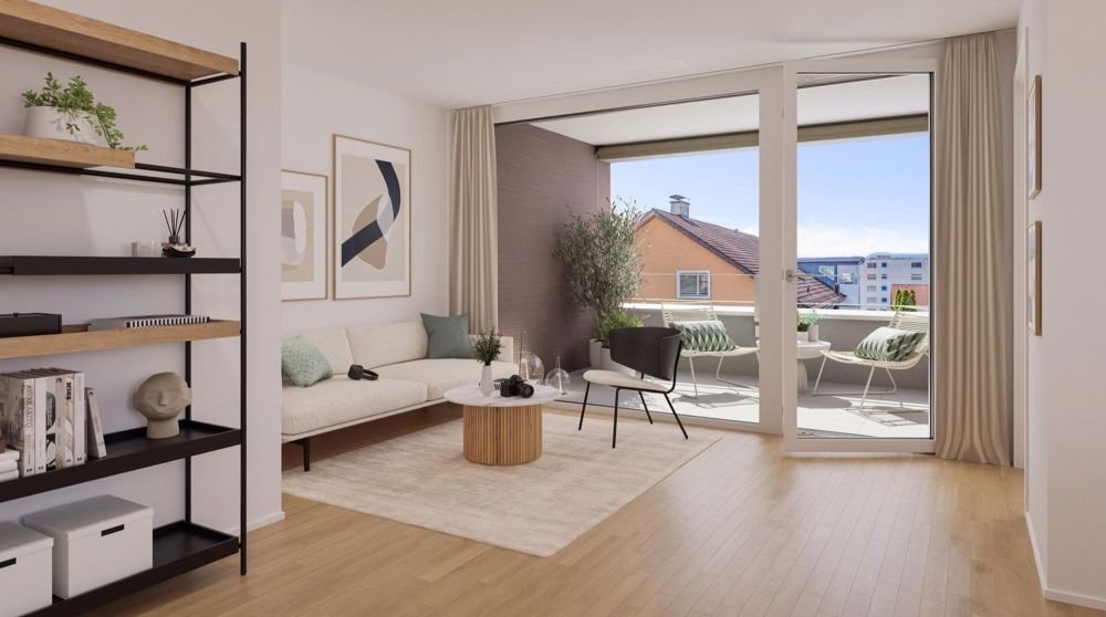 3.5 Zimmerwohnung in Hunzenschwil - Bild 1