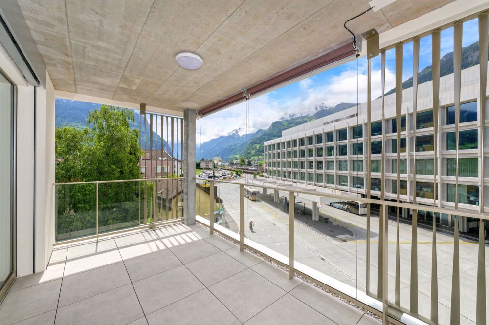 Ein Wohngefühl der Extraklasse, 3.5-Zimmerwohnung im 1. Stock. - Balkon