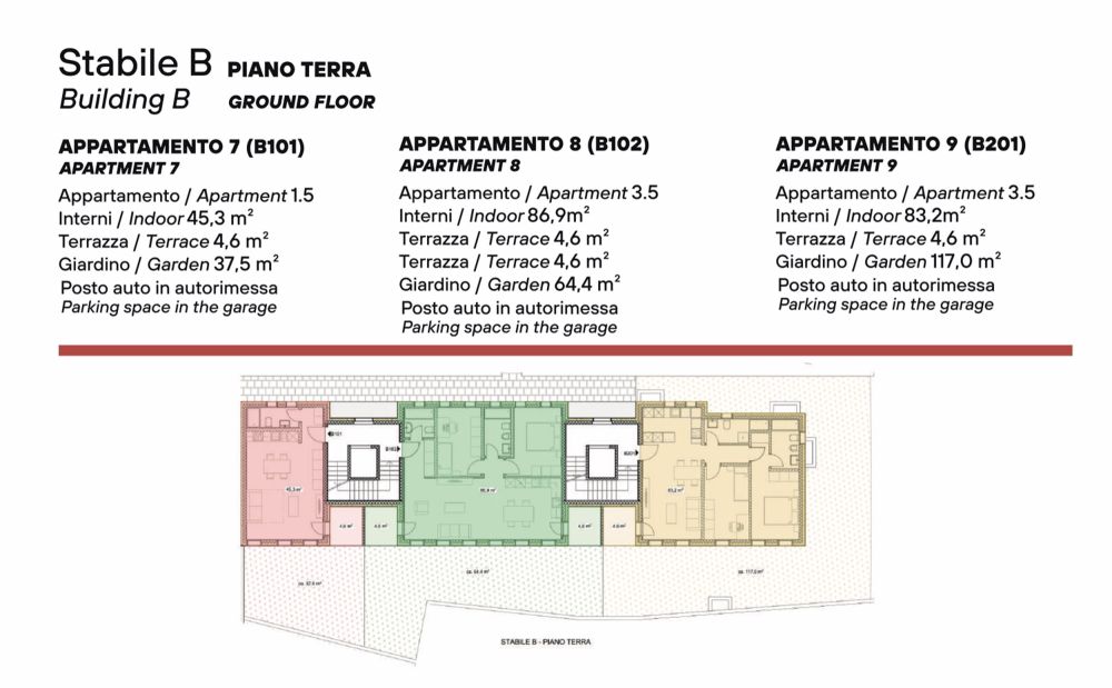 DIRETTAMENTE DAL PROMOTORE - Giubiasco - 3,5 locali con giardino - Bild 3