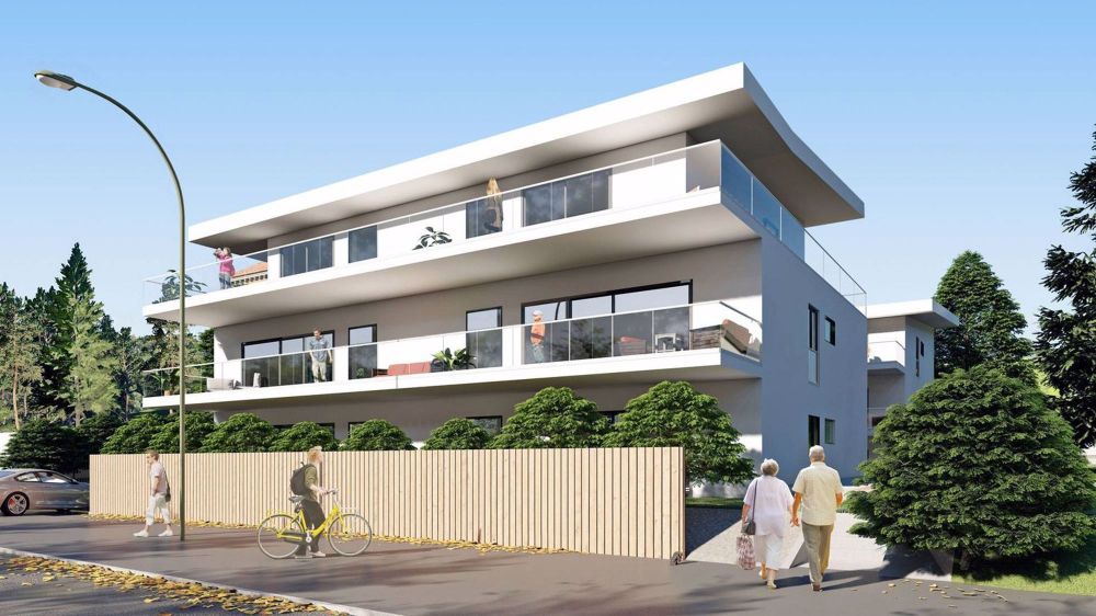 Nouveau projet à proximité de la rivière - appartement de 3.5 pièces au rez-de-chaussée - Bild 1