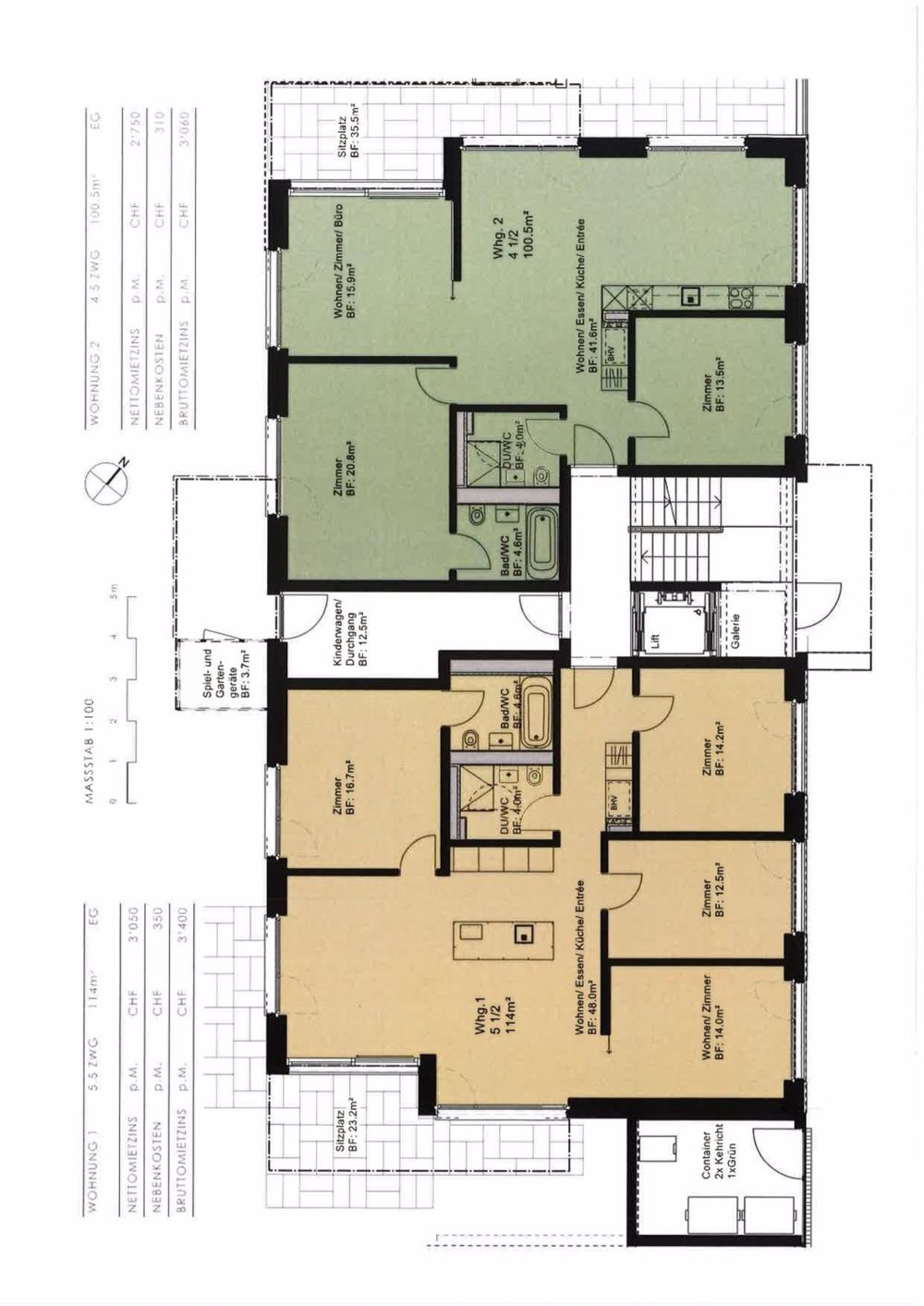Moderne 5.5-Zimmer-Neubauwohnung in Dübendorf - Bezug ab 01.10.2025 - Bild 2