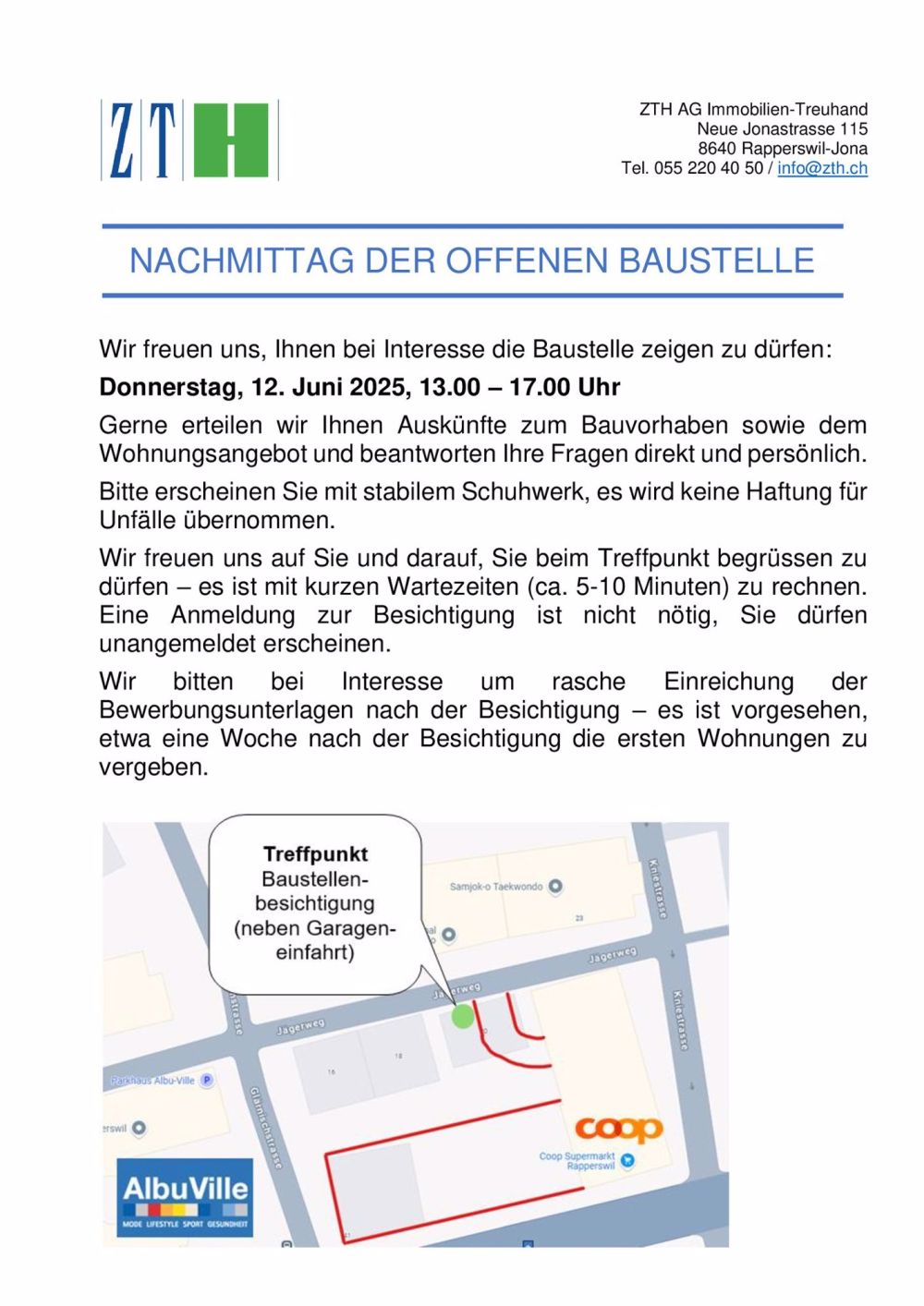 Wohnen im Neubau am Puls der Stadt Rapperswil-Jona! - Bild 7
