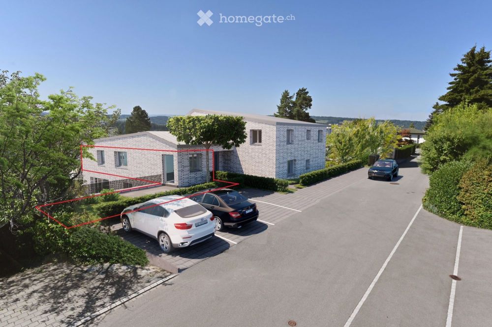 Moderne, grosse und helle 2.5-Zimmerwohnung mit phantastischer Aussicht Richtung Alpen - Bild 2